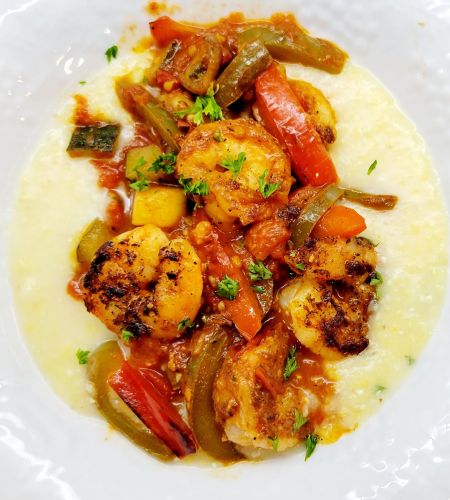 CAJUN SHRIMP & GRITS