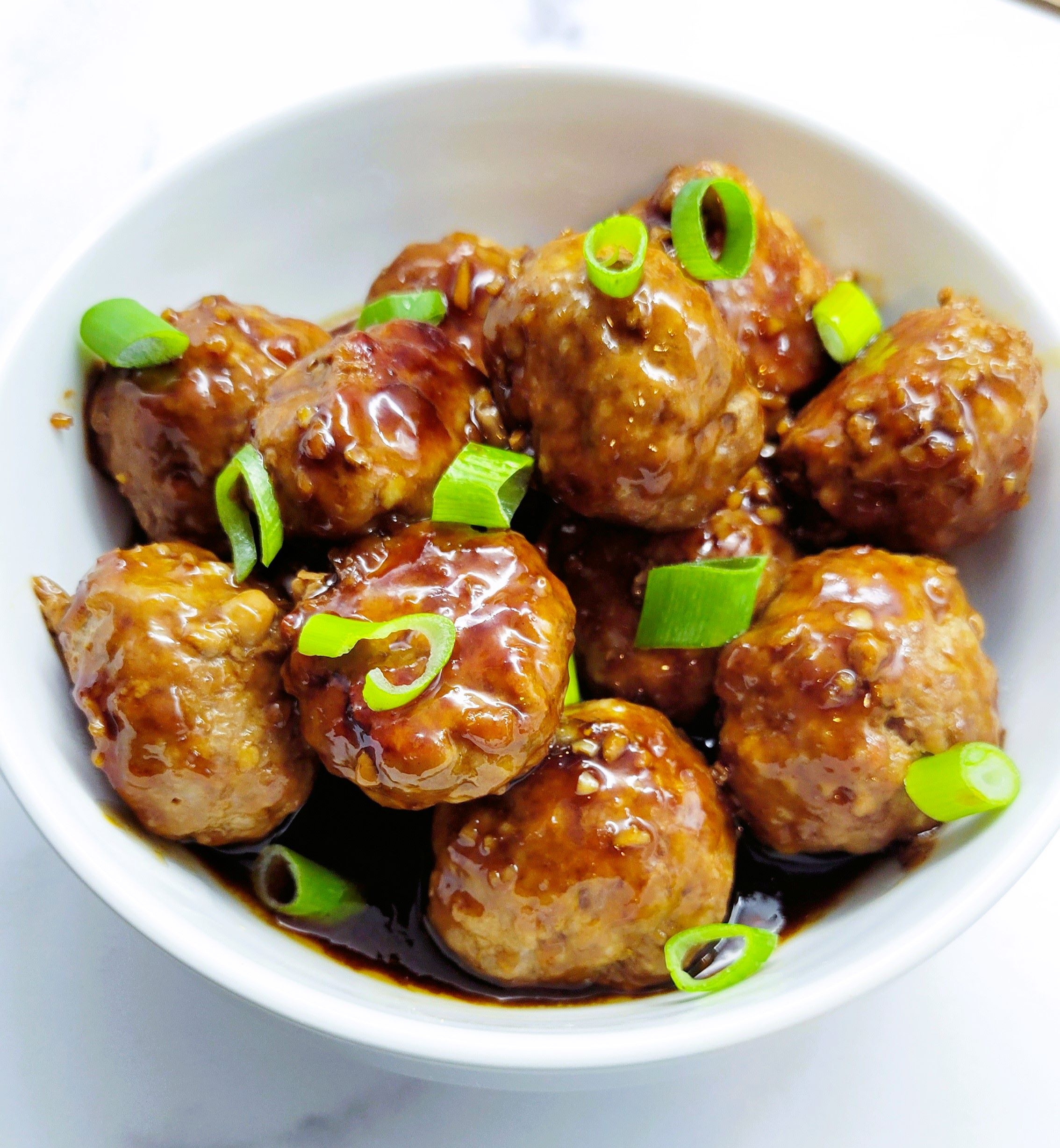 Asian Style Pork Meatballs • The Epicurious Panda